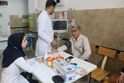 ایستگاه پویش ملی سلامت با هدف غربالگری دیابت و فشار خون در مرکز آموزشی درمانی شهید چمران برپاشد .
