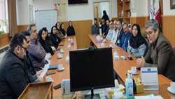 تکریم و معارفه مدیر مرکز آموزشی درمانی شهید چمران
