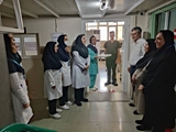 بازدید از واحد CSSD به مناسبت روز استریلیزاسیون