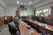 نشست صمیمانه مدیران واحد مرکز مراقبت معنوی نهاد رهبری و بیمارستان شهید چمران